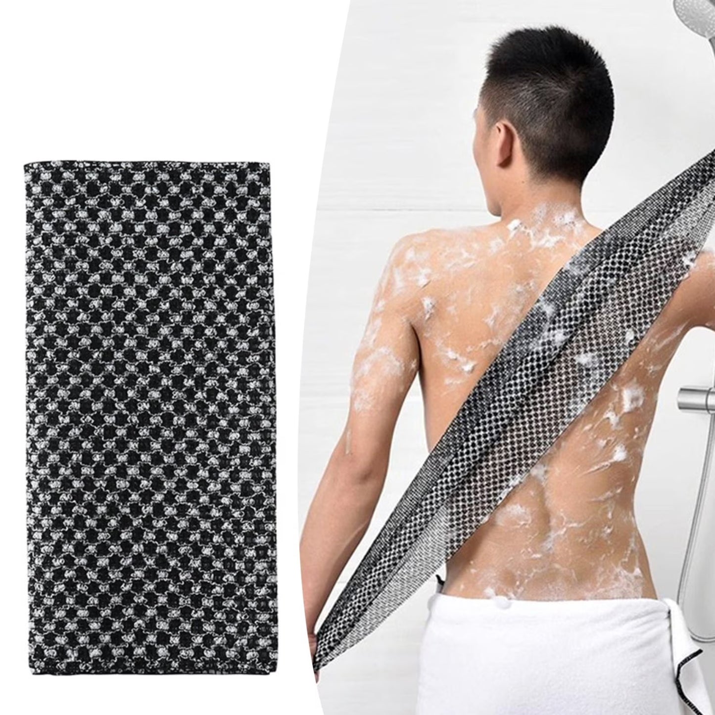 Blissal Peeling Etkili Antibakteriyel Duş Havlusu